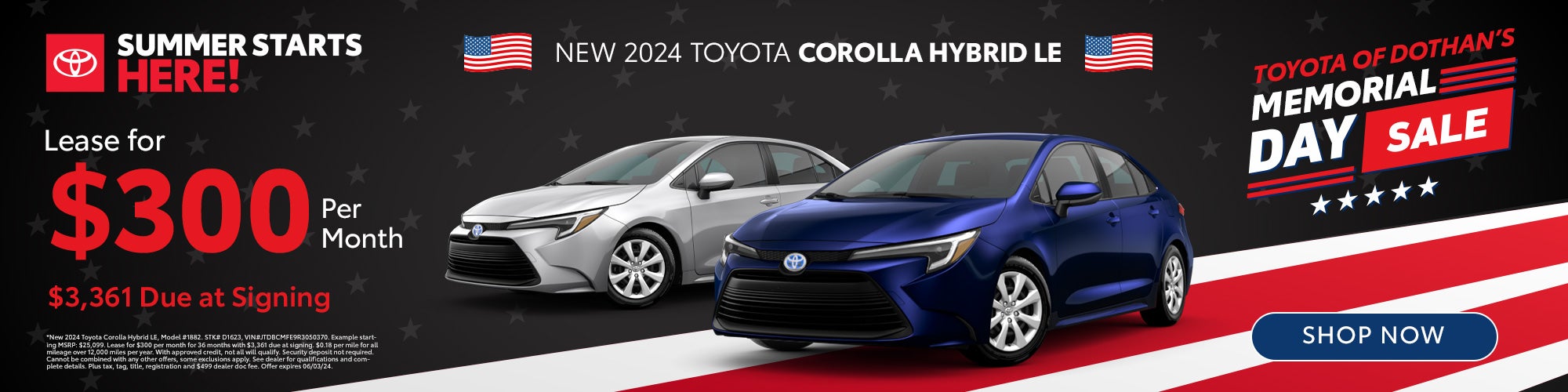 New 2024 Toyota Corolla Hybrid LE