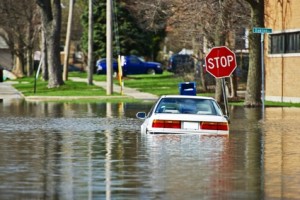 Car Under Water