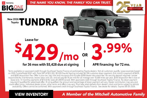2026 Toyota Tundra