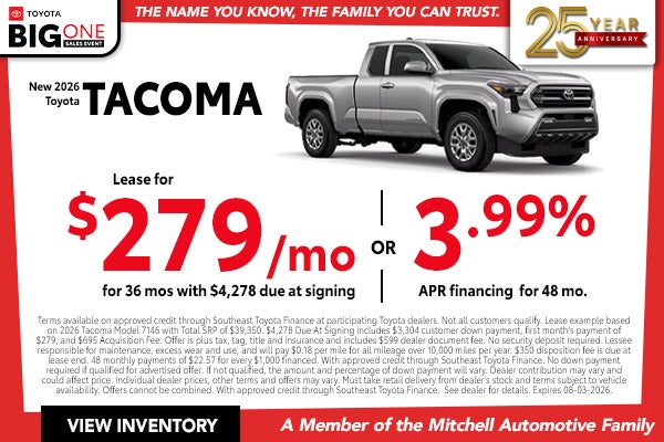 2026 Toyota Tacoma