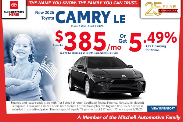 2026 Toyota Camry