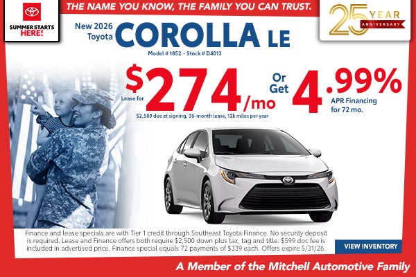2026 Toyota Corolla