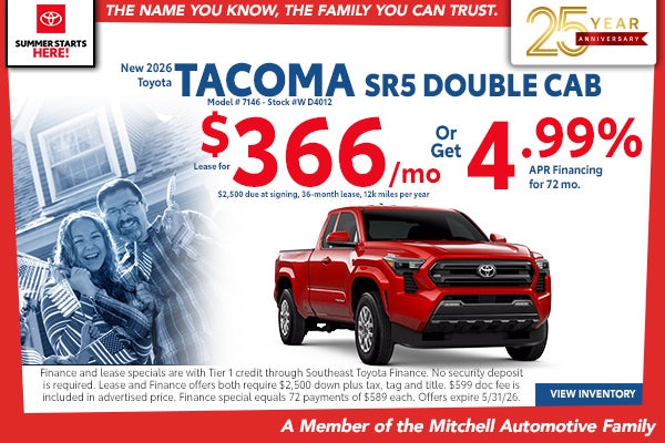 2026 Toyota Tacoma