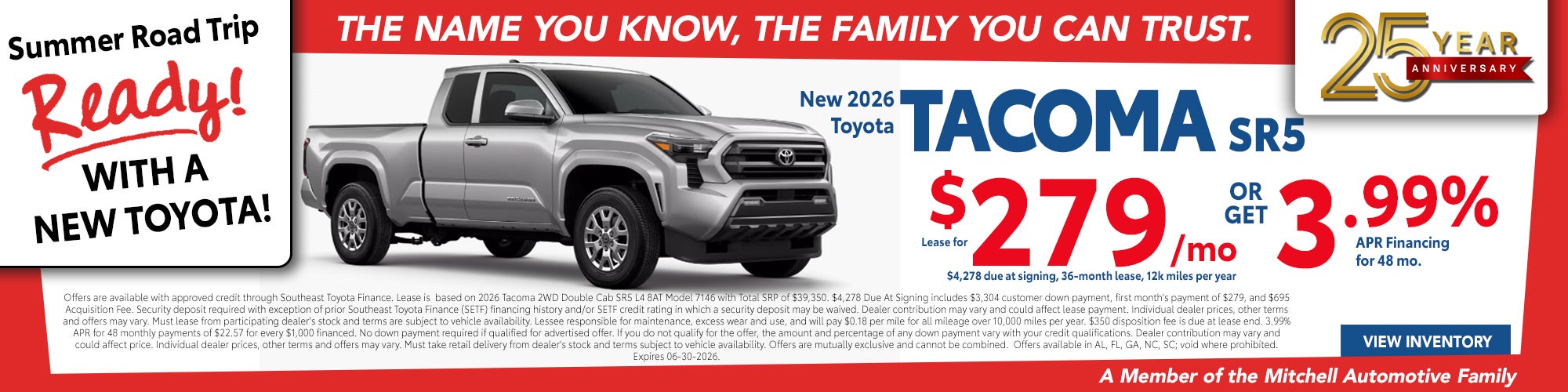 2026 Toyota Tacoma
