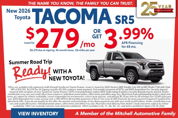 2026 Toyota Tacoma