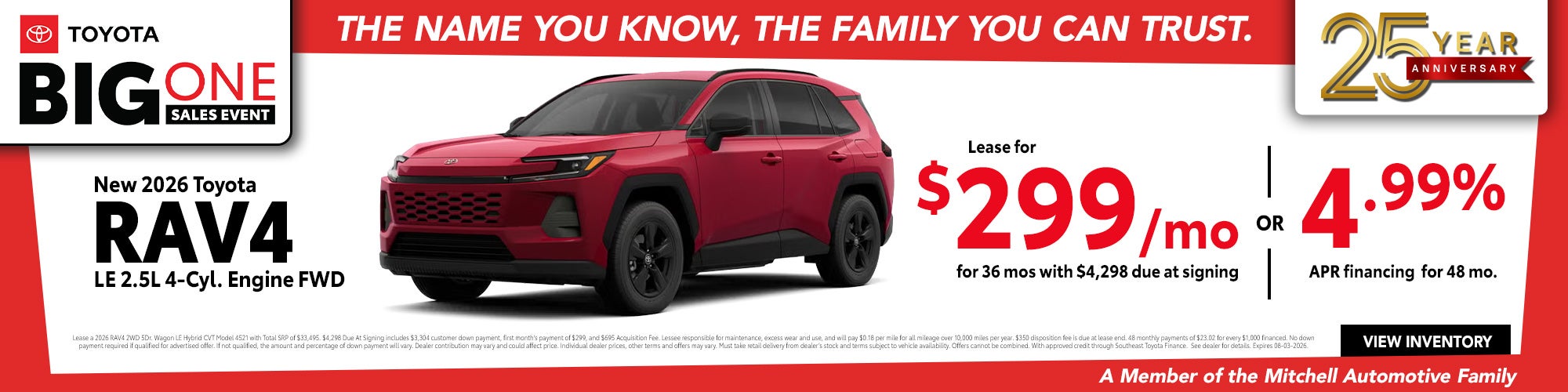 2026 Toyota RAV4