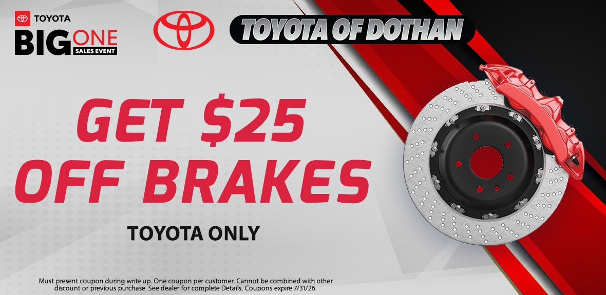 $25 Off Brakes