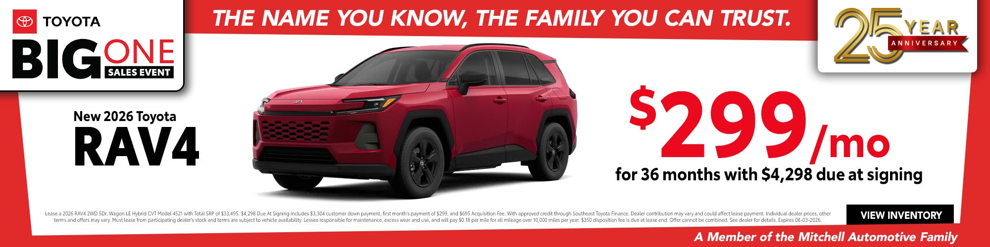 2026 Toyota RAV4