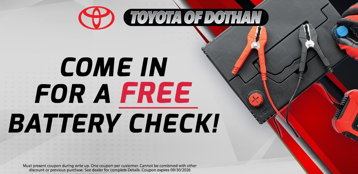 Free Battery Check