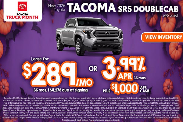 2026 Toyota Tacoma